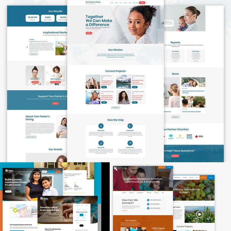 Non-Profit Organization Website with Donation Portal Image | GulfEz - Premier Web Design Services in the Gulf | Custom Website Solutions